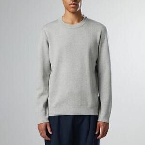 NN07 Luis Light Gray Melange Crewneck Pullover Sweatshirt Men’s XXL NWT